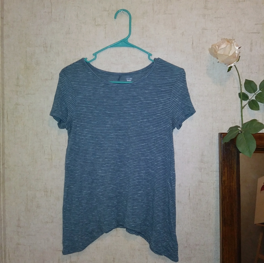 Blue Old Navy Tunic Shirt - Picture 1 of 1